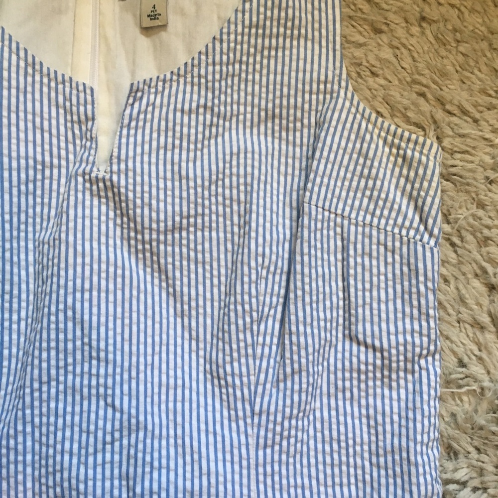 Fresh for summer classic seersucker dress